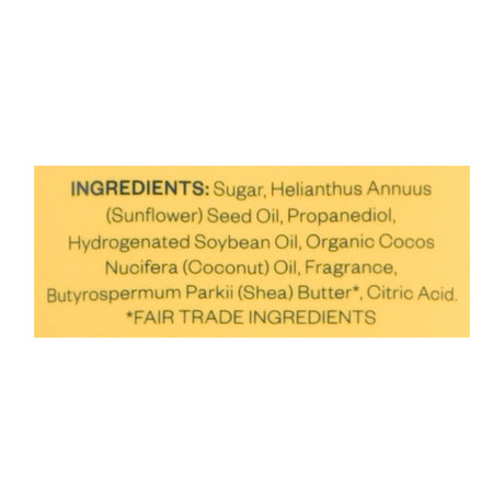 Hand In Hand Sugar Scrub Island Mimosa 9 Oz - Cozy Farm 