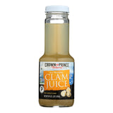 Crown Prince All Natural Clam Juice, 8 fl oz (Case of 12) - Seafood Flavor Enhancer