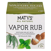 Maty's Vapor Rub - All-Natural Relief for Kids, Petroleum-Free, 1.5 oz