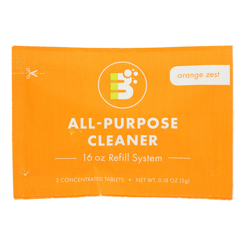 Boulder Clean All Purpose Cleaner Tablets, Orange Scent, 30 Ct (Case of 4) - Cozy Farm 