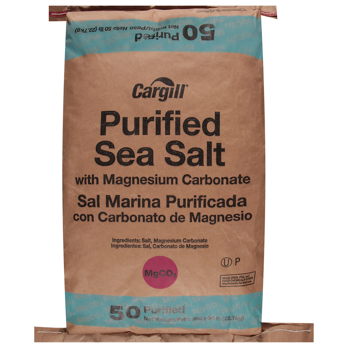 Organic Valley Sea Salt (Refined) - 50lb Bulk Pack - Cozy Farm 
