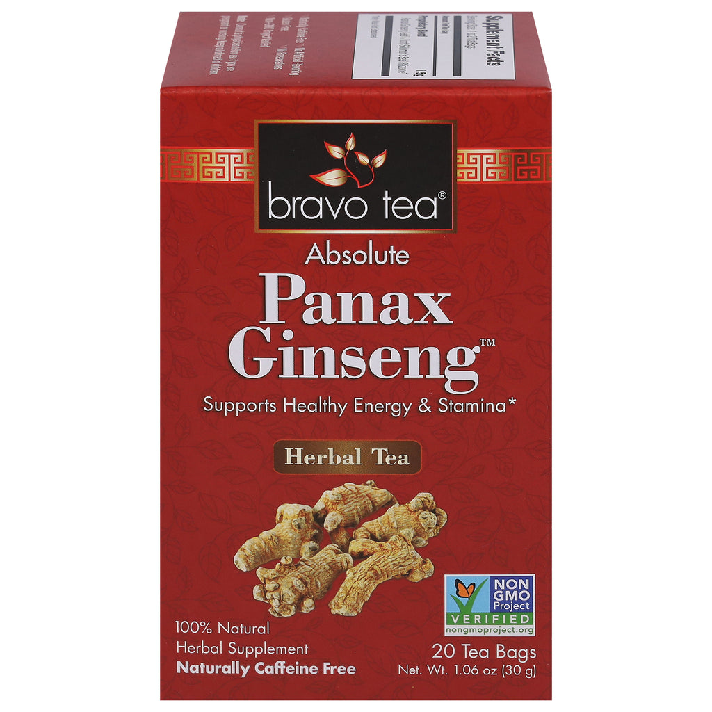 Bravo Teas And Herbs - Tea - Absolute Panax Ginseng - 20 Bag - Cozy Farm 