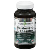 Amazing Formulas Melatonin 10mg Enhanced with L-Theanine, Sleep Support, 120-Count - Cozy Farm 