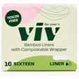 Viv | Bamboo Liners | 16 Ct - Cozy Farm 