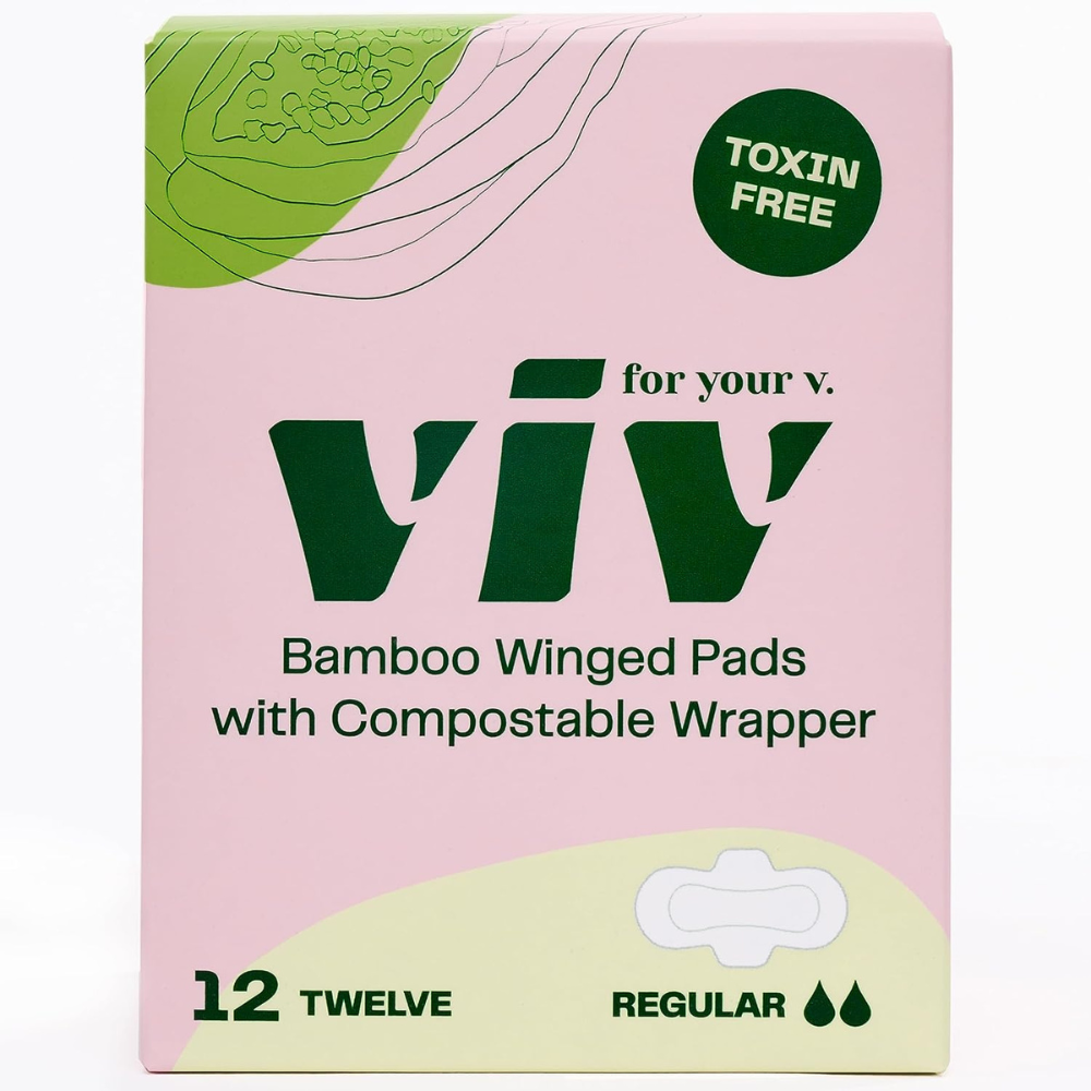Viv Bamboo Winged Pads - 12 Count - Cozy Farm 