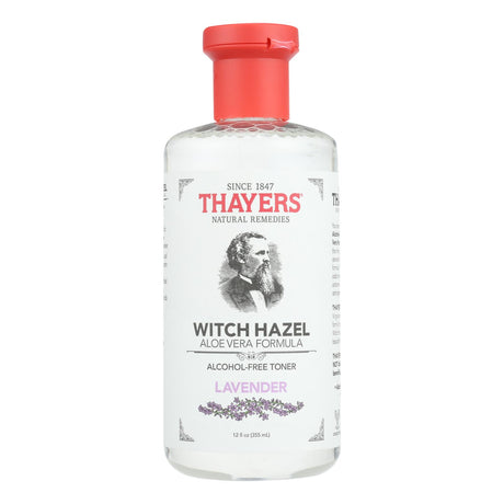 Thayers Alcohol-Free Lavender Witch Hazel with Aloe Vera for Sensitive Skin (Pack of 2) - 12 Fl Oz Each - Cozy Farm 