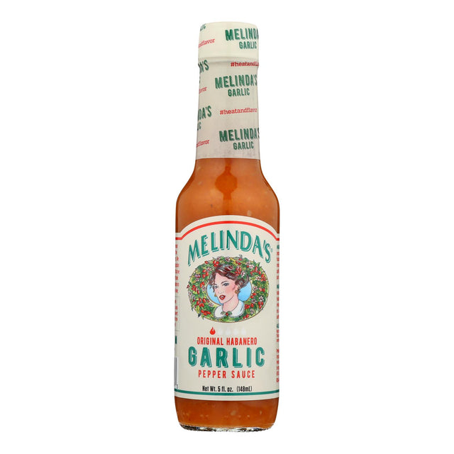 Melinda's Garlic Hot Sauce (5oz, 12-pack): Gluten-free, Kosher. Add intense flavor to any dish! Buy Melinda's hot sauce in bulk & save!