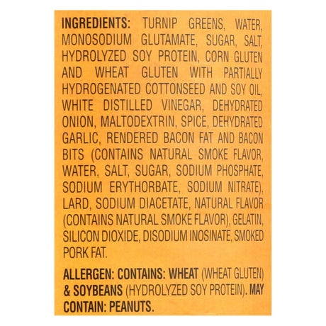 Sylvia's Specially-Seasoned Turnip Greens, 14.5 Oz, Case of 12 - Cozy Farm 