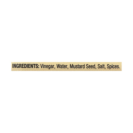 Silver Spring Deli-Style Mustard Squeeze, 9.5 oz (Case of 9) - Cozy Farm 