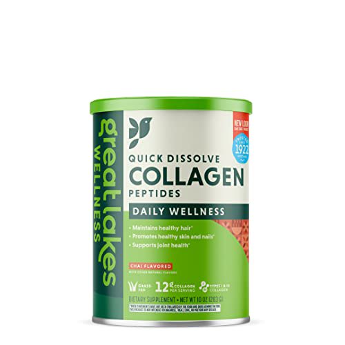 Great Lakes Wellness - Collagen Peptides Vanilla  10 Oz - Cozy Farm 