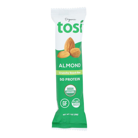Tosi Super Bites Almond – Organic & Vegan Protein Snack (Pack of 12)
