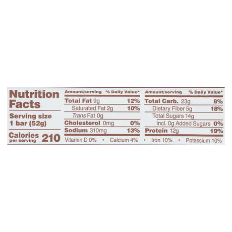 RXBAR Chocolate Peanut Butter Protein Bar - 1.83 Oz. (Case of 12) - Cozy Farm 