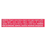 Taza Chocolate Organic Raspberry Crunch 2.5 Oz. Dark Chocolate Bar - Case of 10 - Cozy Farm 