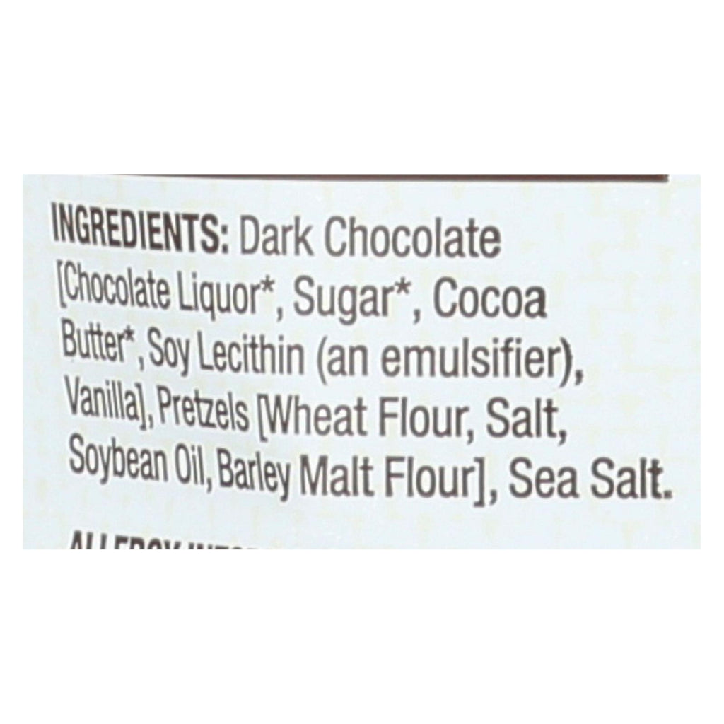 Bark Thins Dark Chocolate Snacking Pretzels with Sea Salt - 10 Oz., Case of 9 - Cozy Farm 