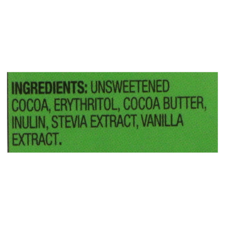 Lily's Sweets Dark Chocolate 2.8 Ounce Bar - Case of 12 - Cozy Farm 