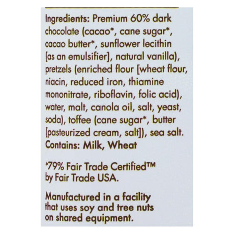 Chuao Chocolatier Toffee Twirl Pretzel Chocolate Bar, 2.8 Oz - Cozy Farm 