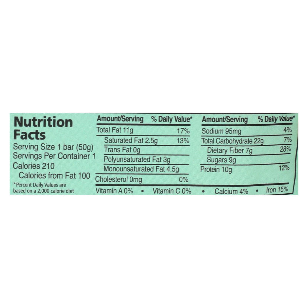 ZING Bars Dark Chocolate Sunflower Mint Nut-Free Nutrition Bar, 1.76 Oz., 12 Count - Cozy Farm 