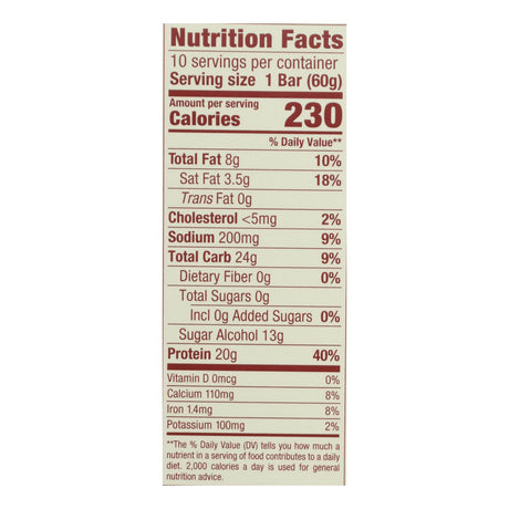 Think Products Thin Bar - White Chocolate - 2.1 Oz - Cozy Farm 