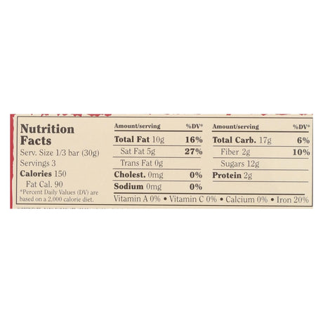 Chocolove Xoxox Premium Dark Chocolate Bar with Cherries & Almonds - 12x3.2 Oz Bar - Cozy Farm 