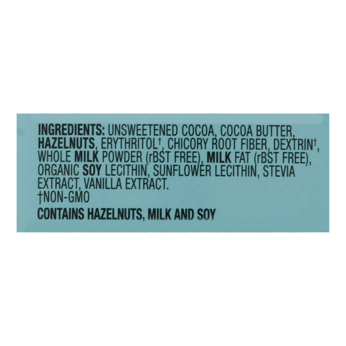 Lily's Sweets 40% Hazelnut 2.8 Oz Premium Milk Chocolate Bars - Case of 12 - Cozy Farm 