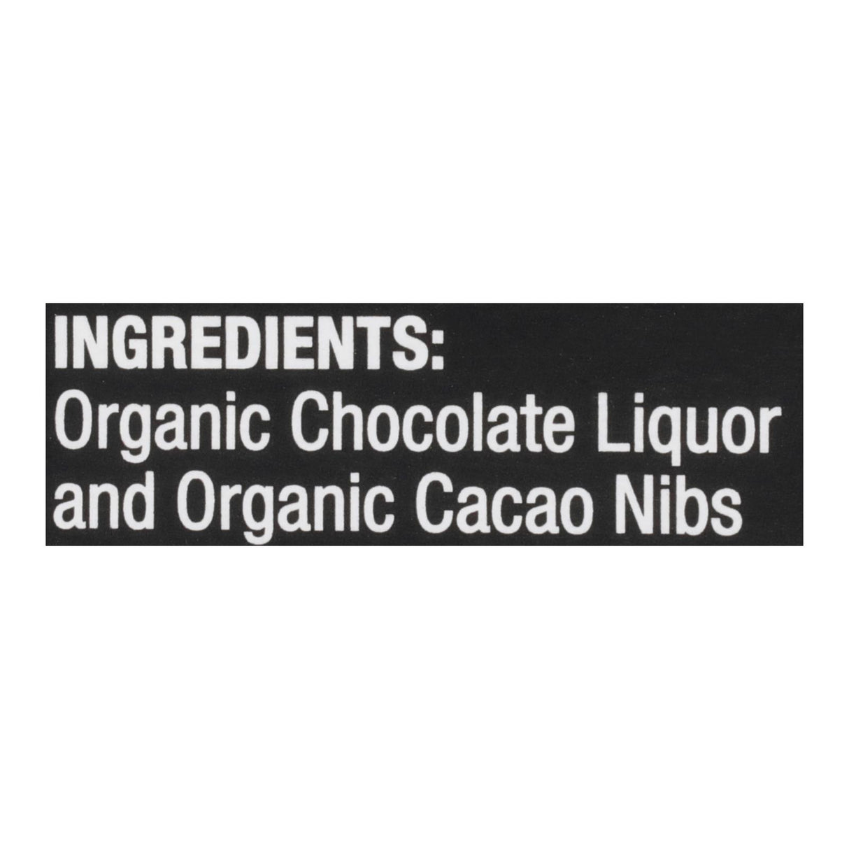 Pascha 100% Nibs Dark Chocolate Bar, 2.82 Oz - Cozy Farm 