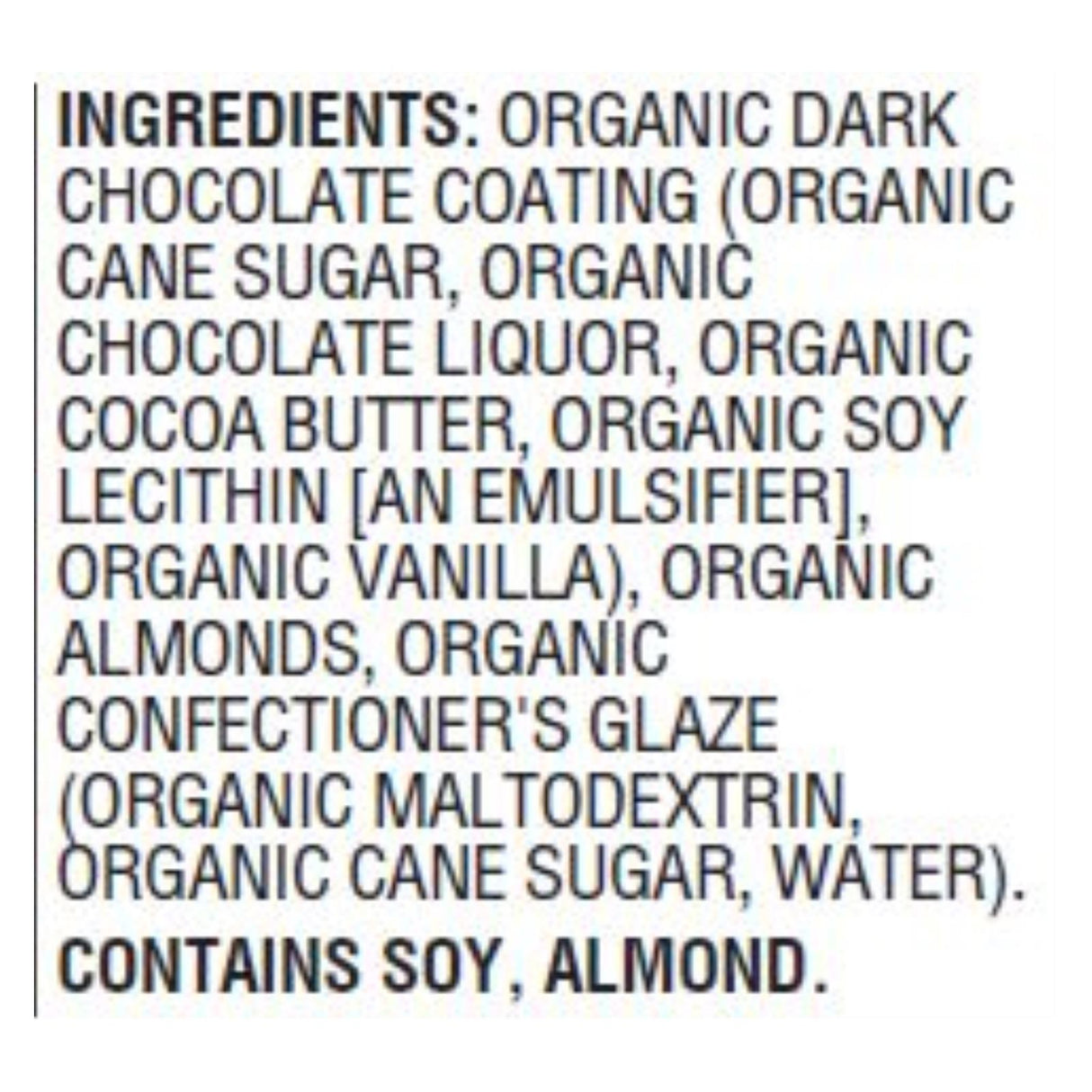 Woodstock Farms Organic Dark Chocolate Almonds, 6.5 Oz (Case of 8) - Cozy Farm 