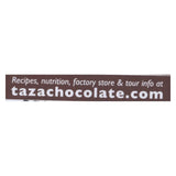 Taza Chocolate Organic Mexicano Dark Chocolate Salted Almond Discs - 2.7 Oz - Cozy Farm 