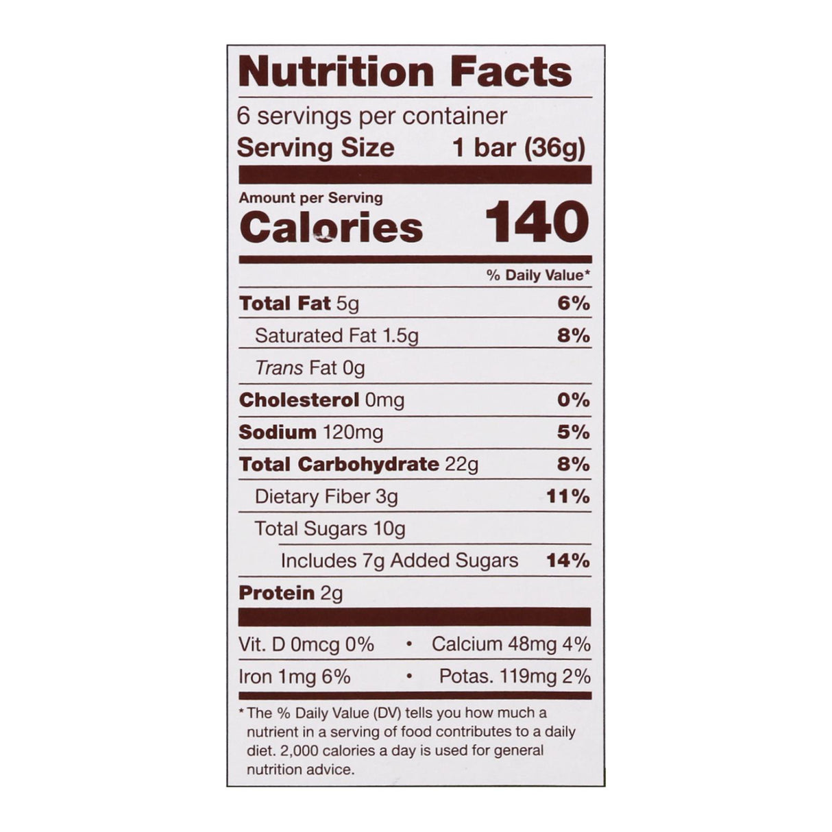 Nature's Bakery Chocolate Oat Baked-In Bars - 6 Individually Wrapped Bars, 1.27 oz. Each - Cozy Farm 