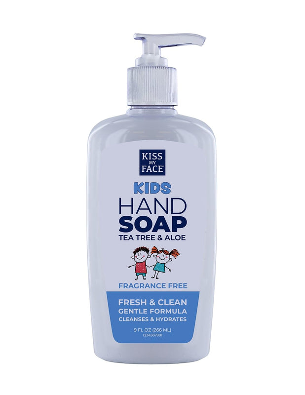 Kiss My Face Fragrance-Free Kids Hand Soap, 9 fl oz - Cozy Farm 