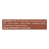 Undercover Quinoa Crispy Quinoa Milk Chocolate - Case of 12 - 2 Oz - Cozy Farm 
