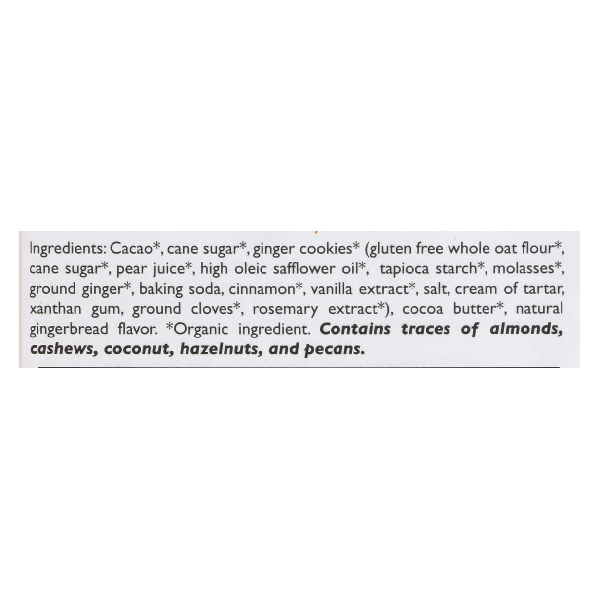 Taza Chocolate Gingerbread Cookie Chocolate Bar - 2.5 Oz - Pack of 10 - Cozy Farm 