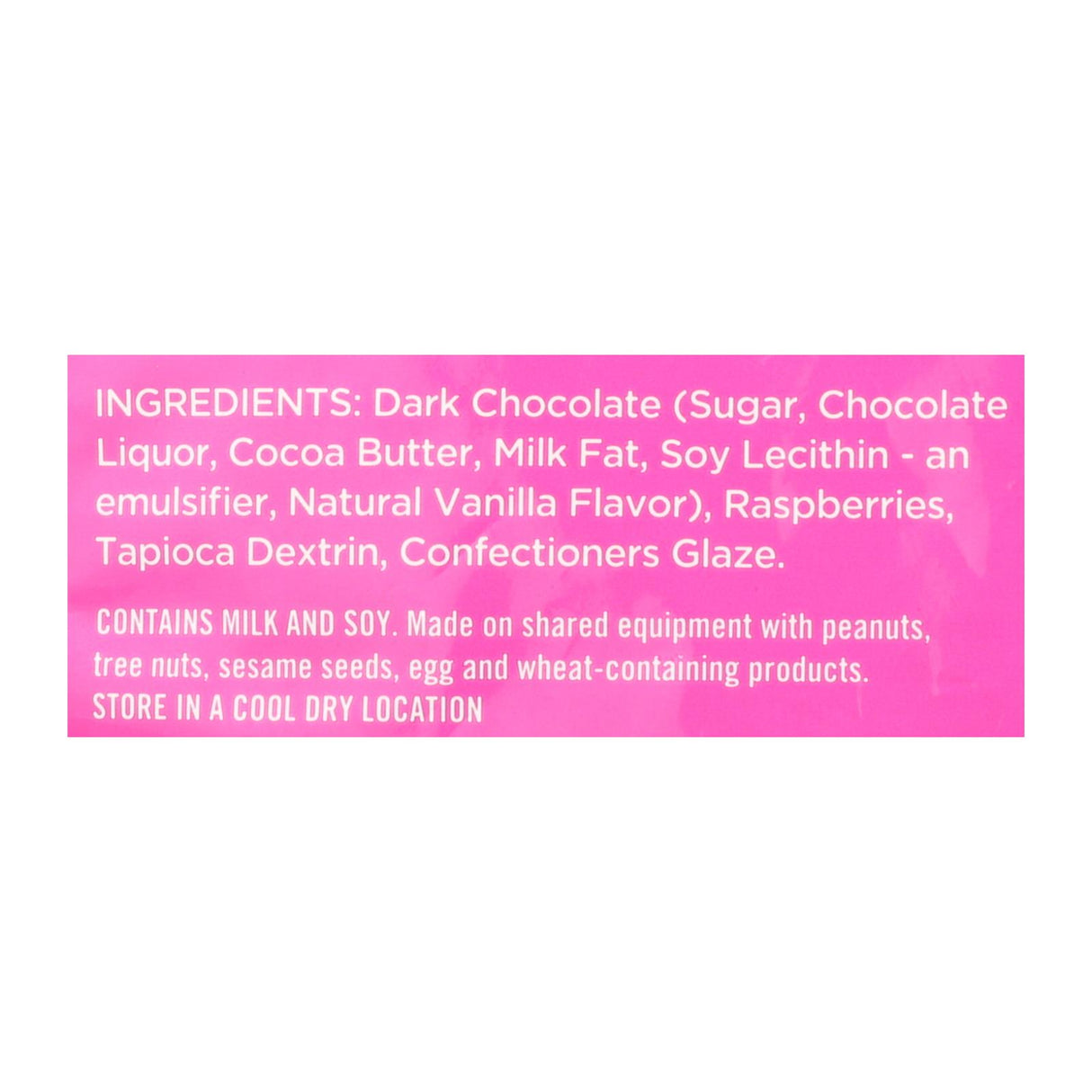 Tru Fru Real Raspberries Dipped In Dark Chocolate, 4.2 Oz, Case Of 6 - Cozy Farm 