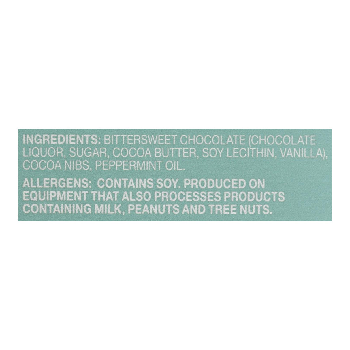 Endangered Species Chocolate Dark Chocolate Bar with Peppermint Crunch - 3oz, Case of 12 - Cozy Farm 