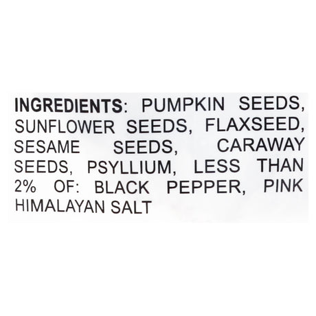 Ella's Flats Crisp All Seed Caraway - 4.8 Oz, Pack of 6 - Cozy Farm 