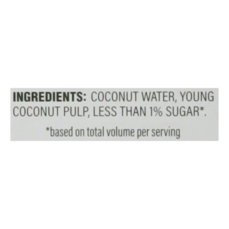 C2O Pure Coconut Water with Pulp - 3 x 8.10.5 oz - Cozy Farm 