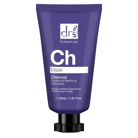 Doctor Botanicals Charcoal Detoxifying Face Mask, 1.01 Fl Oz - Cozy Farm 