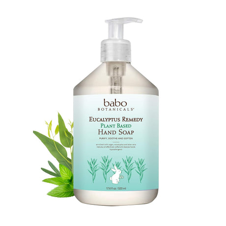 Babo Botanicals Eucalyptus Remedy Hand Soap - 17.6 oz - Cozy Farm 