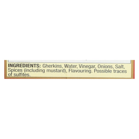 Trois Petits Cochons Cornichons, Case of 12 - 12.4 Oz. - Cozy Farm 