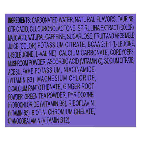 G.O.A.T. Fuel Acai Berry Energy Drink - 12 fl oz Pack of 12 - Cozy Farm 