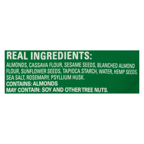Hippie Snacks Almond Crisp Rosemary - 2.5 oz (Case of 8) - Cozy Farm 