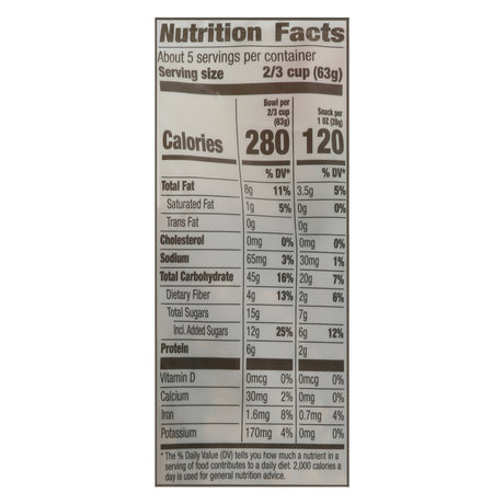 Cascadian Farm Organic Fruit Nut Granola, 11 Ounce Packets (Case of 4) - Cozy Farm 
