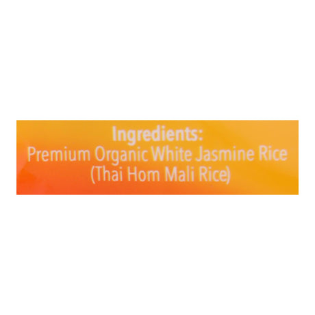 Queen Elephant Organic Jasmine White Rice, 2 lb - 6 Pack - Cozy Farm 