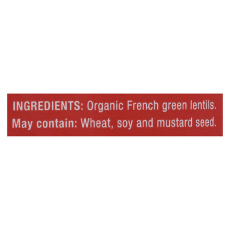 Farmer Direct Organic French Green Lentils, 16 Oz, Pack of 6 - Cozy Farm 