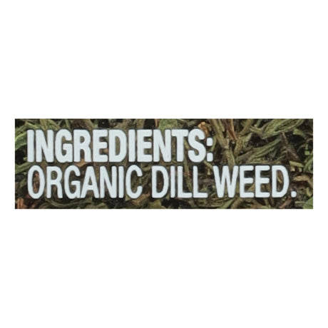 Simply Organic Dill Weed, Organic, 6 Pack - 0.81 Oz Each - Cozy Farm 