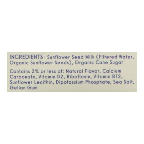 Lattini Original Sunflower Milk - 32 Fl Oz, Pack of 6 - Cozy Farm 