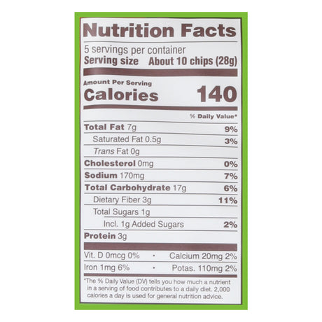 Hippeas Sea Salt & Lime Tortilla Chips - 12 Pack - 5 Oz. Each - Cozy Farm 