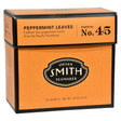 Smith Teamaker Peppermint Tea - Caffeine-Free Herbal Tea Bags (6-Pack, 15 Bags Each)