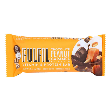Fulfil Chocolate Peanut Caramel Protein Bars: High Protein, Low Sugar Snack
