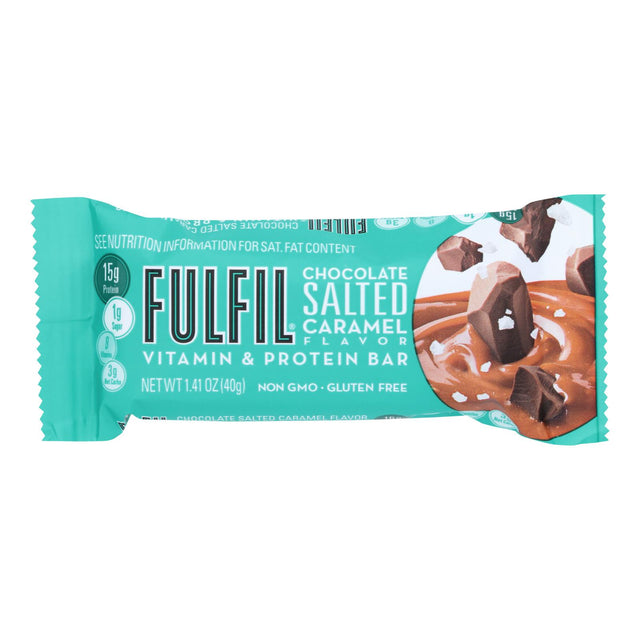 Fulfil Chocolate Salted Caramel Protein Bar: Low Sugar, High Protein Snack