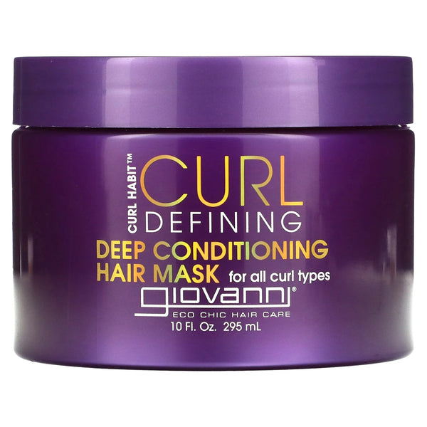 Giovanni Hair Care Products - Deep Moisture Hair Mask, 10 oz - Curly Hair Treatment